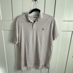 Polo by Ralph Lauren White and Black Checkered Shirt